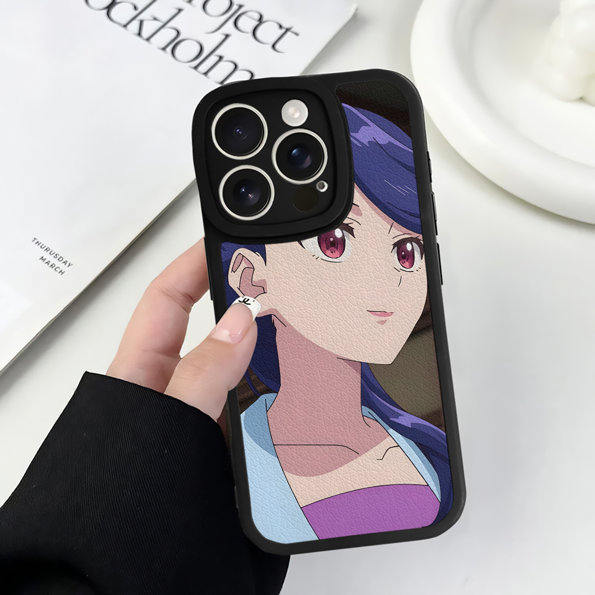 薬屋のひとりごと The Apothecary Diaries 【iPhone 16シリーズ対応】シリコンスマホケース（レザー調） 材質：シリコン